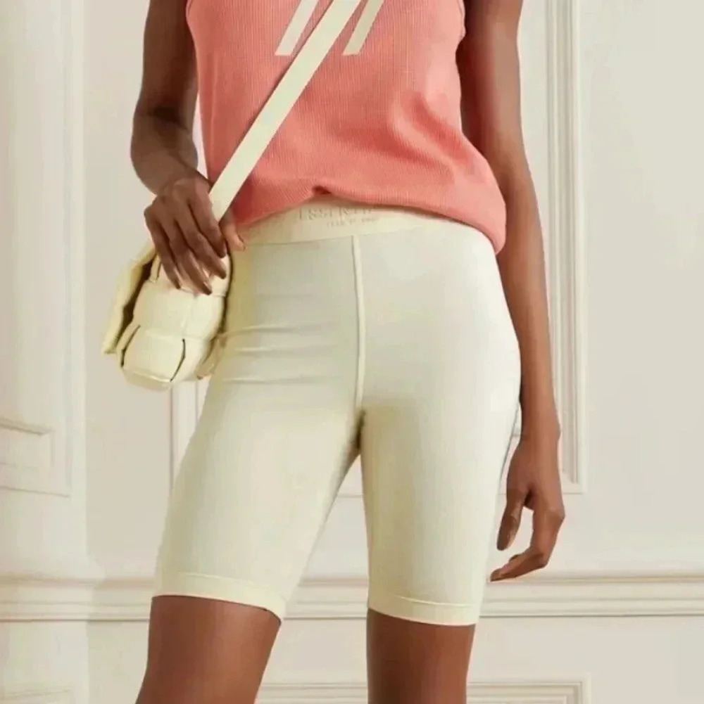 5/$100 FEAR OF GOD ESSENTIALS Stretch-cotton biker shorts